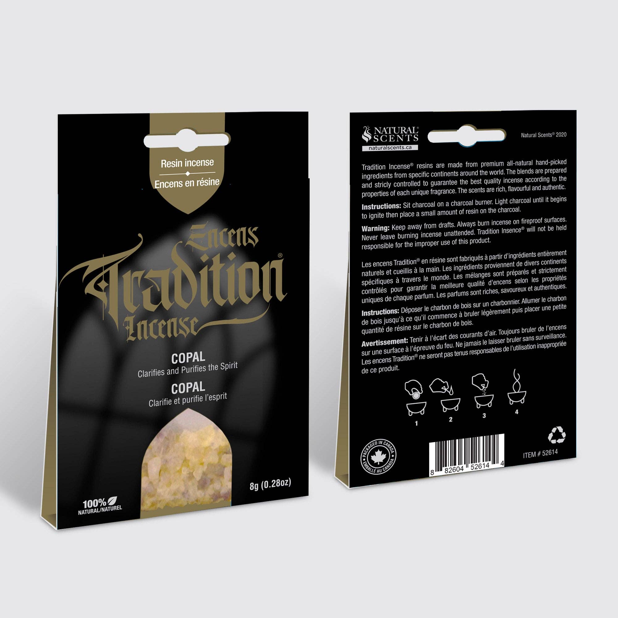 NATURAL SCENTS - Wholesale Incense - Tradition Incense Copal0