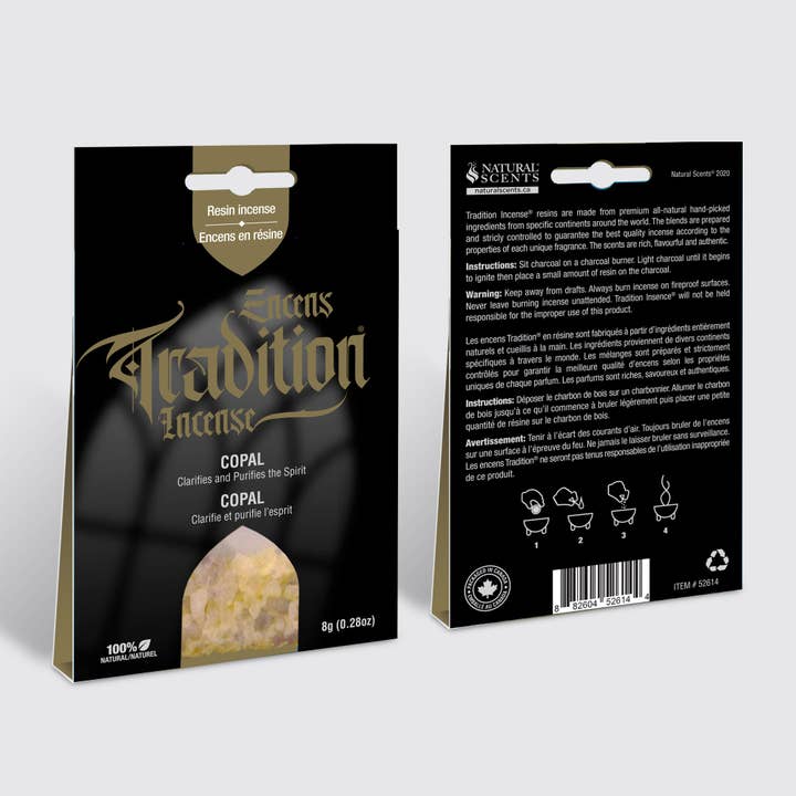 NATURAL SCENTS - Wholesale Incense - Tradition Incense Copal