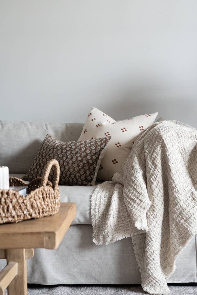 Rug & Weave - Wholesale Throw Pillow Cover - COPPER DOT Pillow Cover3