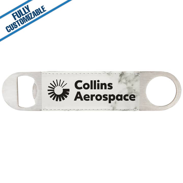 GiftWorksPlus - Wholesale Bottle/Wine Opener - Engraved Leatherette Grip Bottle Opener - Fully Customizable13