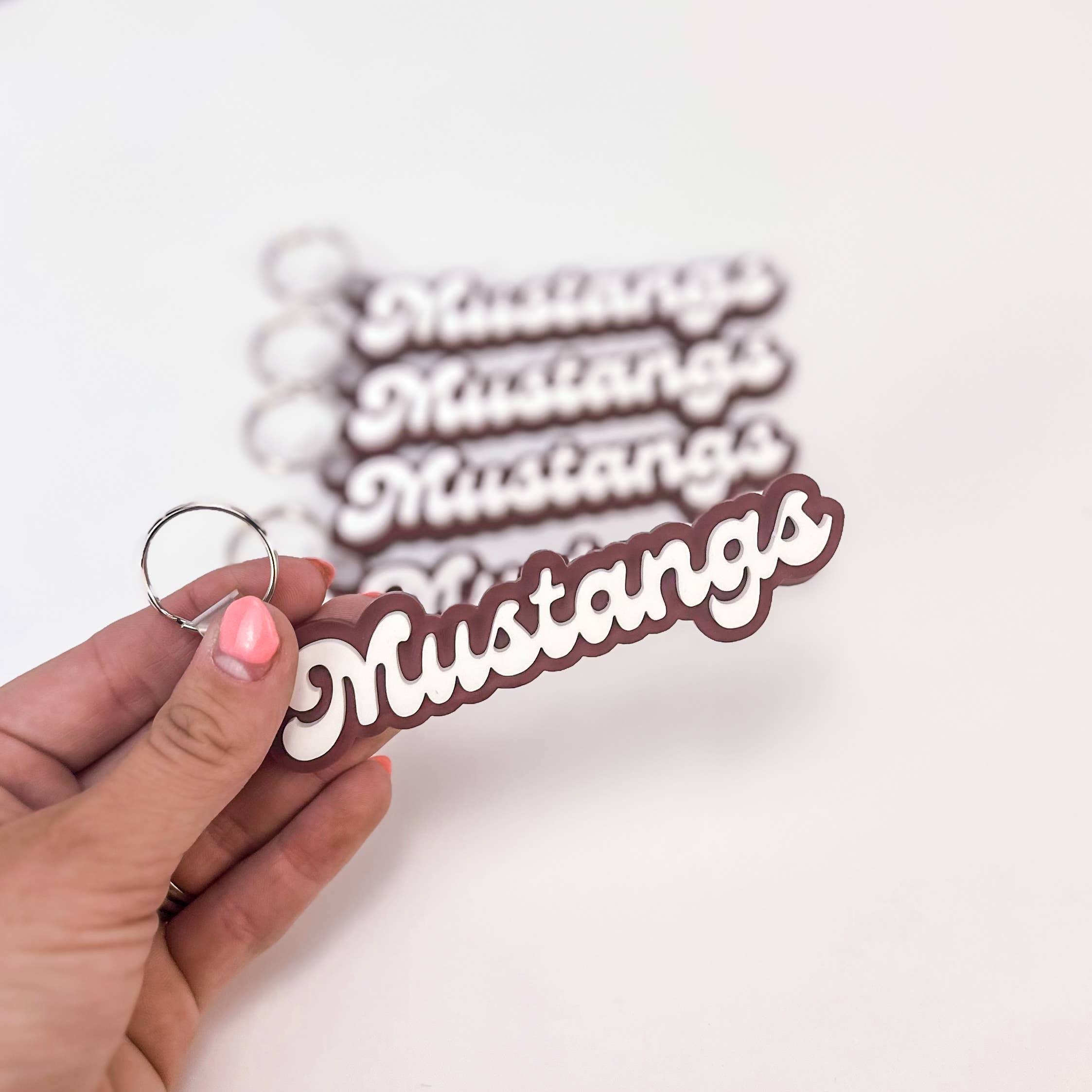 Mud & Honey - Wholesale Keychain - Unisex - CUSTOM School Spirit Acrylic Keychain12