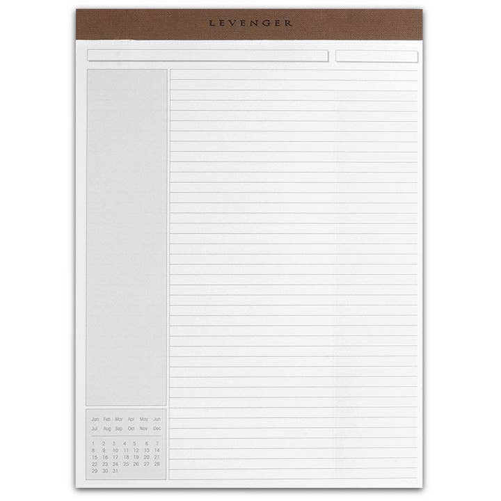 Levenger - Wholesale Notepad - Freeleaf Shaded Annotation Ruled Pads (set of 5)