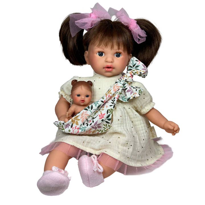 Nines Artesanals d'Onil Dolls - Wholesale Doll - Kids - ALEX DOLL WITH CREAM BABY1