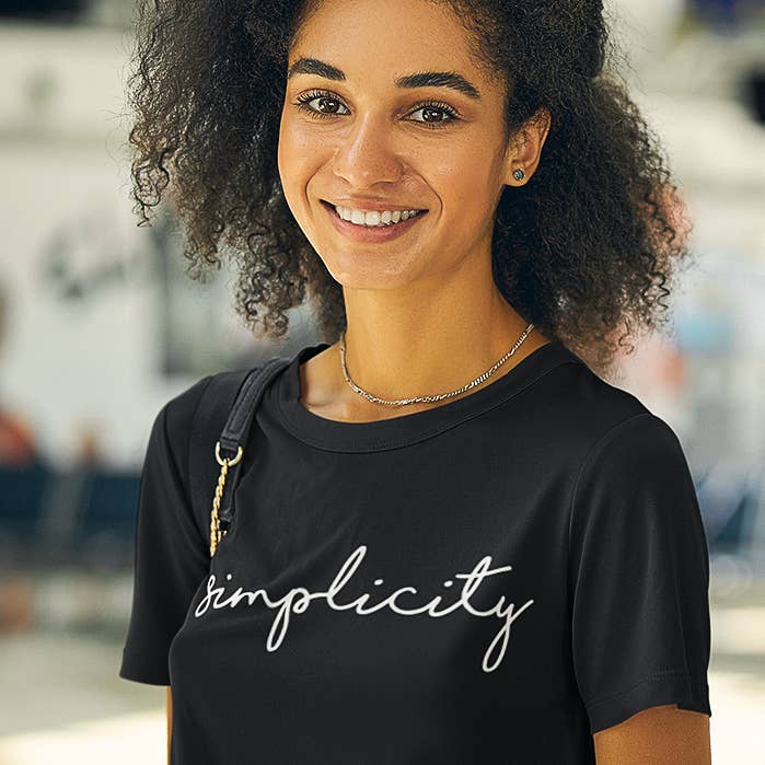 Simplicity Shirt for wholesale by The Simplysaid Store