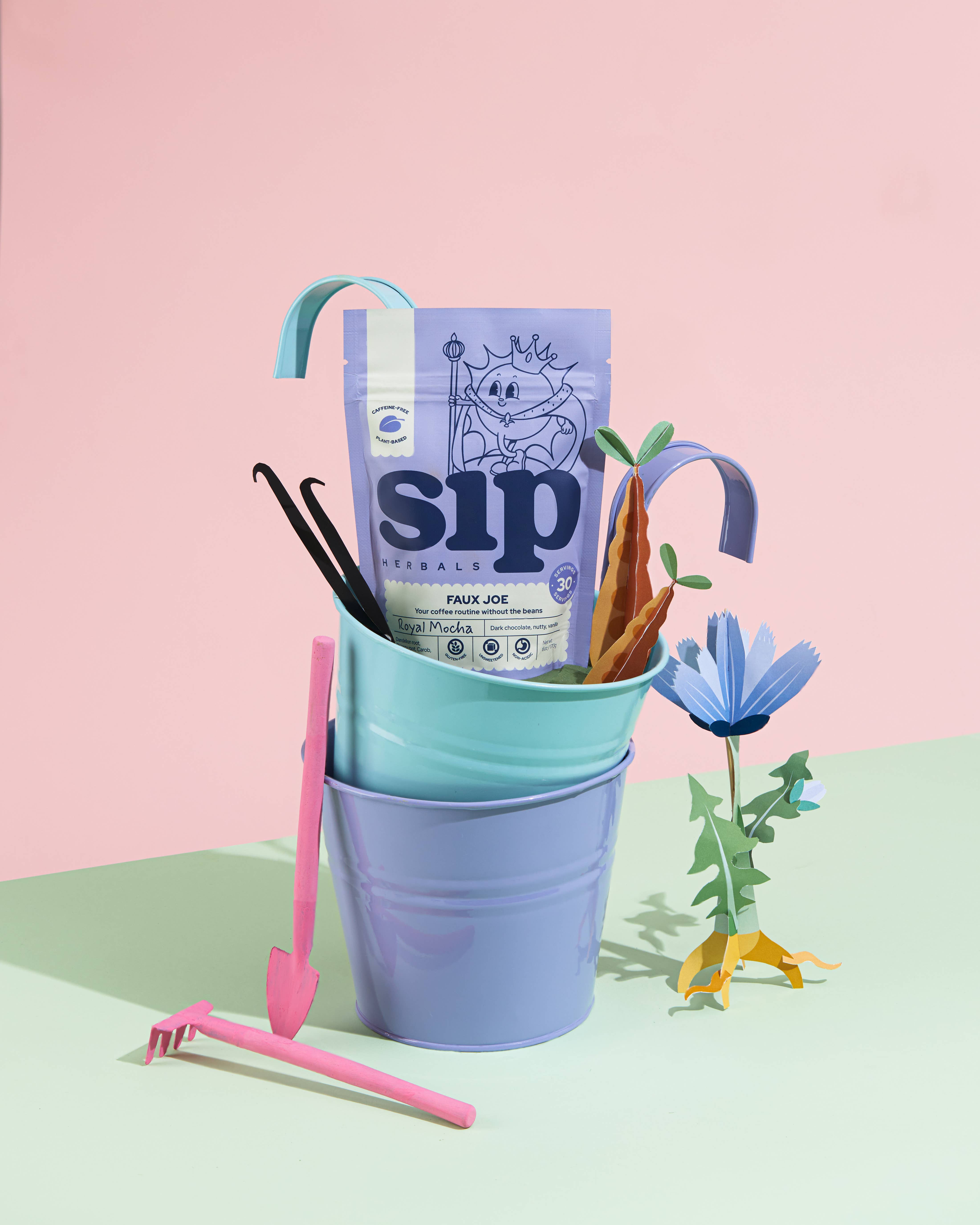 Sip Herbals - Wholesale Health/Detox Tea - Royal Mocha - Coffee Substitute, Caffeine-Free, Gluten-free1