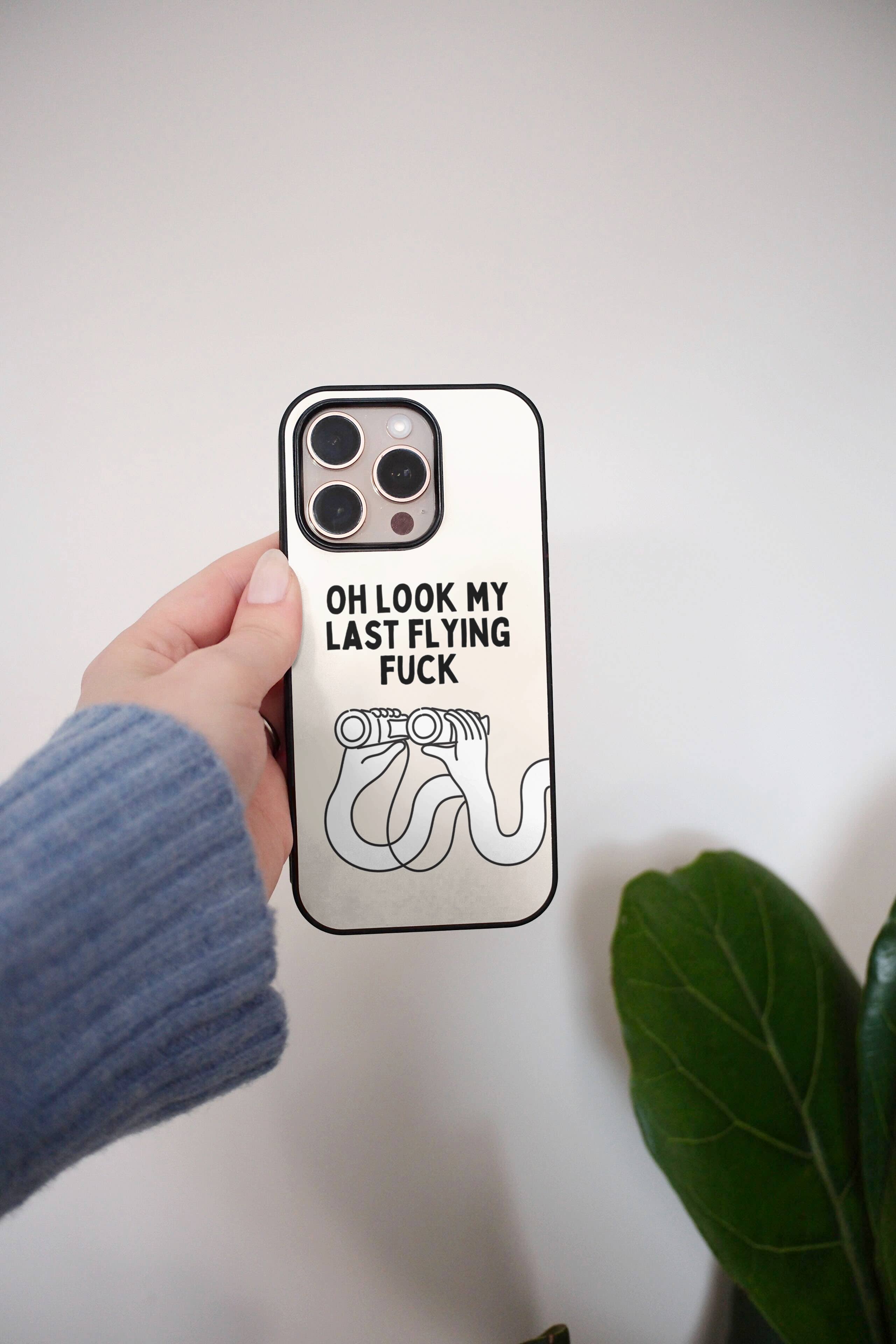 Wisdom and Wonder Designs - Wholesale Phone Case - Women's - Oh Look My Last Flying Fuck | Phone Case