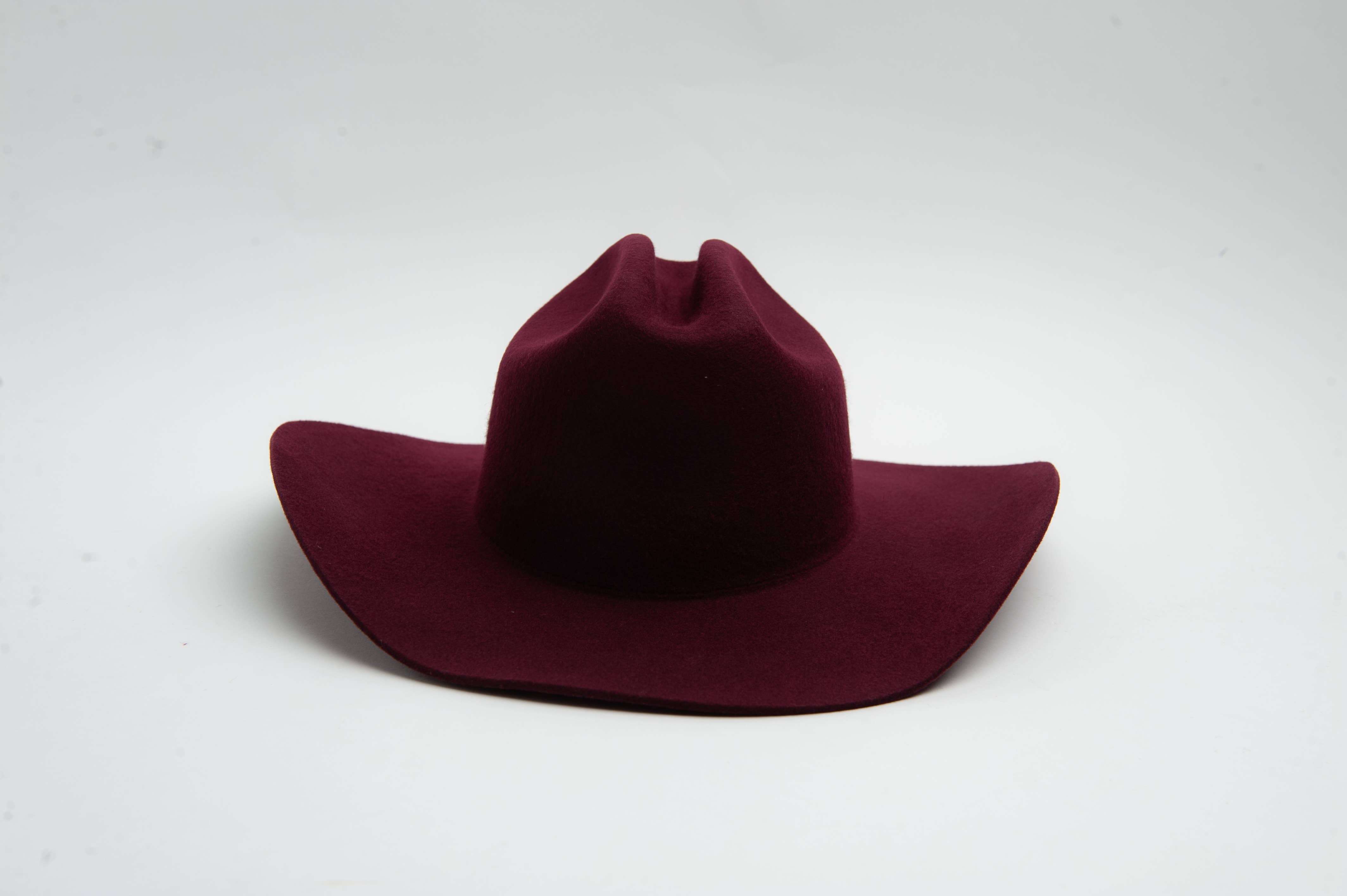 Lucca Couture - Wholesale Cowboyhoed - Dames - Luxe Donkere Cattlemen Wol Rancher Hoed4