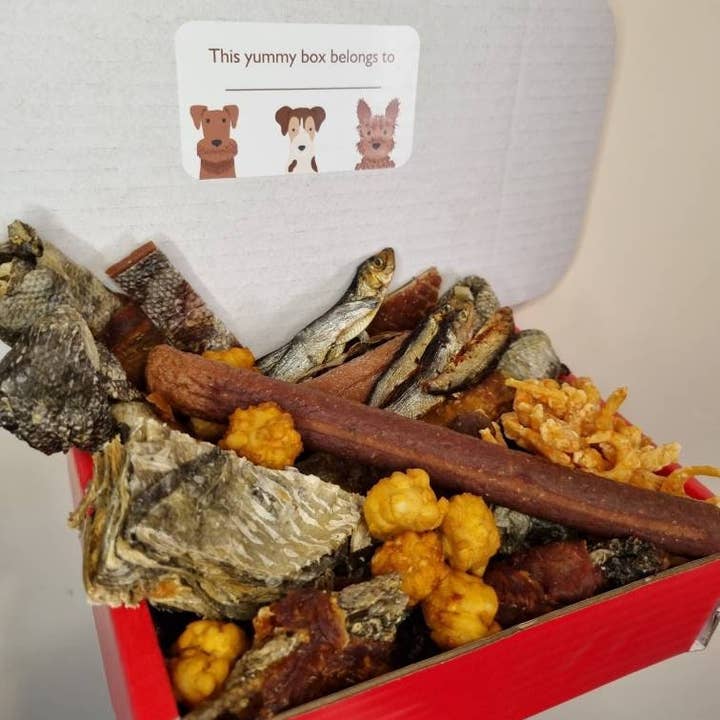 DOGraze – Engroshandel Godbid - Hund – DOGraze naturlig godbid-boks til hunde