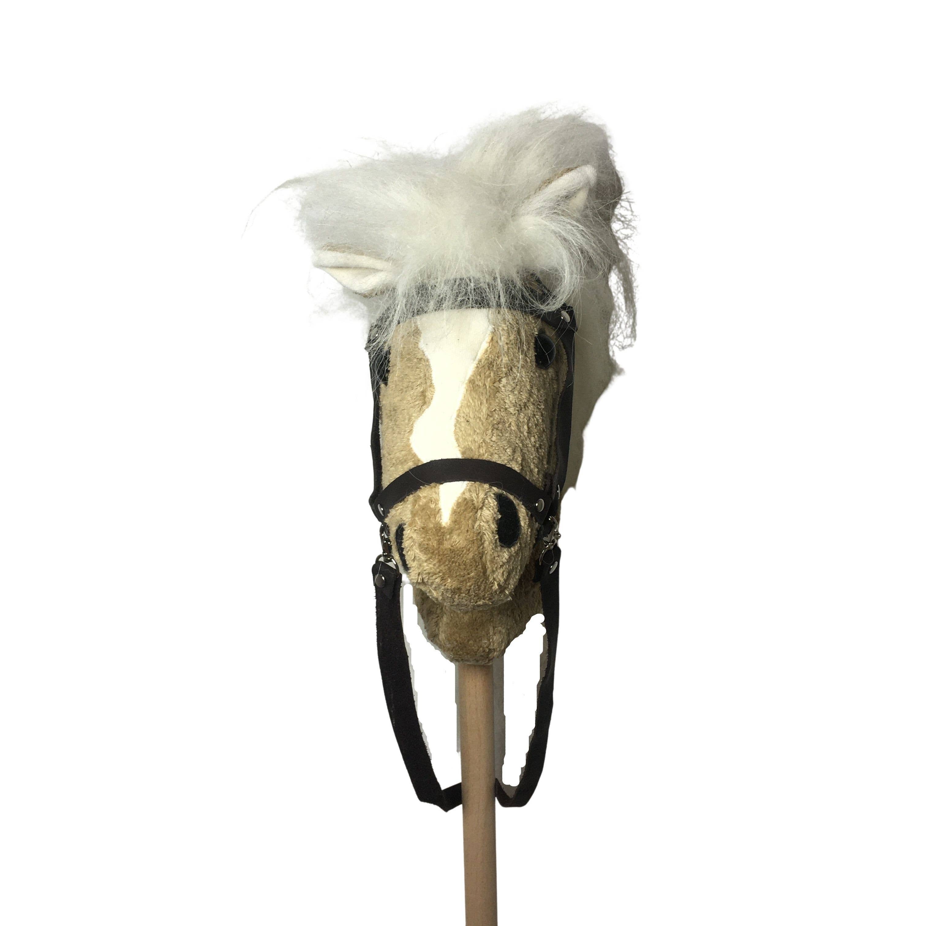 Pat & Patty - Wholesale Stuffed/Plush Toy - Kids & Baby - Organic eco children's hobby horse “cinnamon star” /STEBW-1002