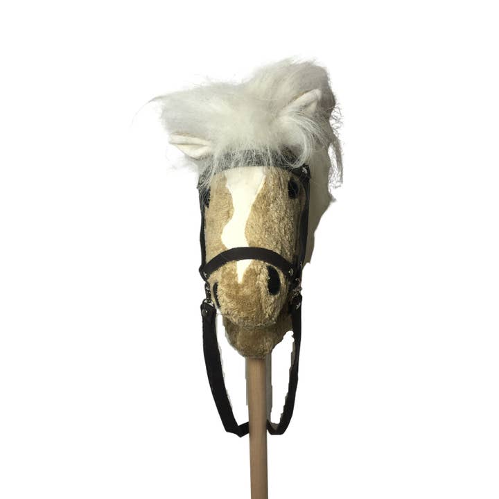 Pat & Patty - Wholesale Stuffed/Plush Toy - Kids & Baby - Organic eco children's hobby horse “cinnamon star” /STEBW-1002