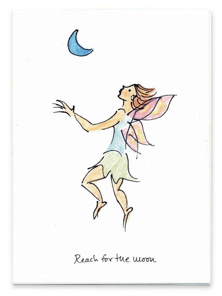 Alcanzar la Luna para venta al por mayor de Rosie’s Wonders Connection Cards