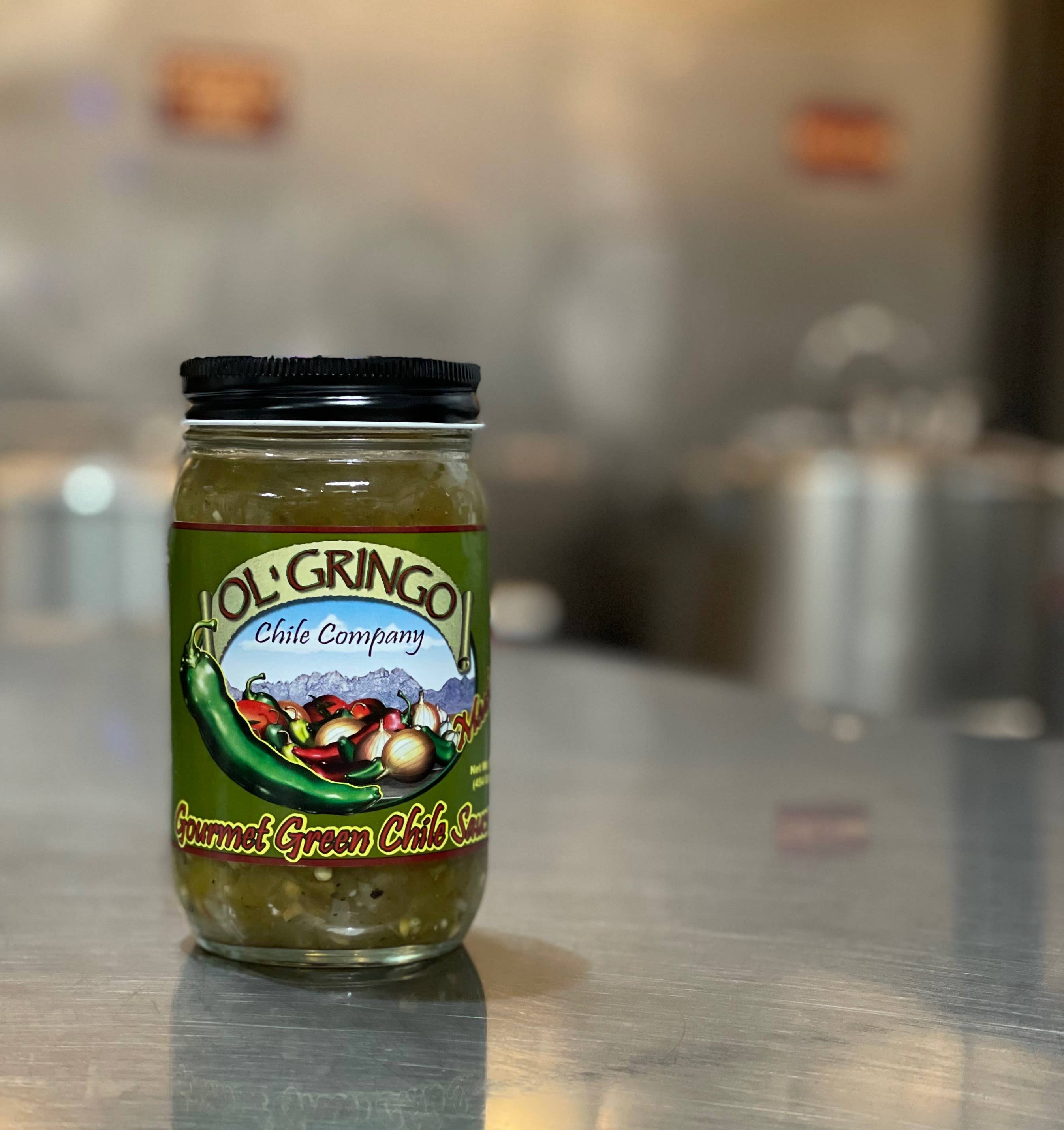 Ol’ Gringo Chile Company - Wholesale Sauce - Ol’ Gringo Gourmet Green Chile Sauce