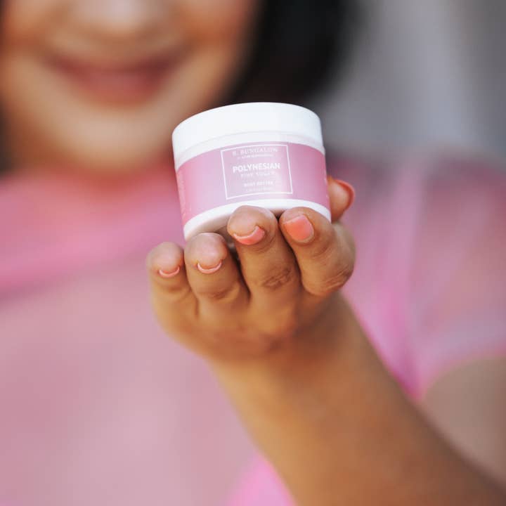 The Beachwaver Co. - Wholesale Body Balm/Butter - Polynesian Pink Sugar Body Butter - Travel Size3