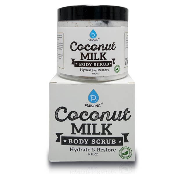 Pursonic - Wholesale Body Scrub/Exfoliant - Coconut Milk Body Scrub 14 Oz
