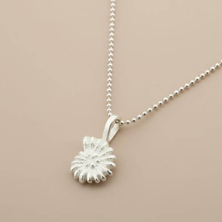 Silver spiral fossil pendant on 45cm ball chain - sterling silver and other Purchase Wholesale 70cm sparklers. Free Returns & Net 60 Terms on Faire trending on Faire.