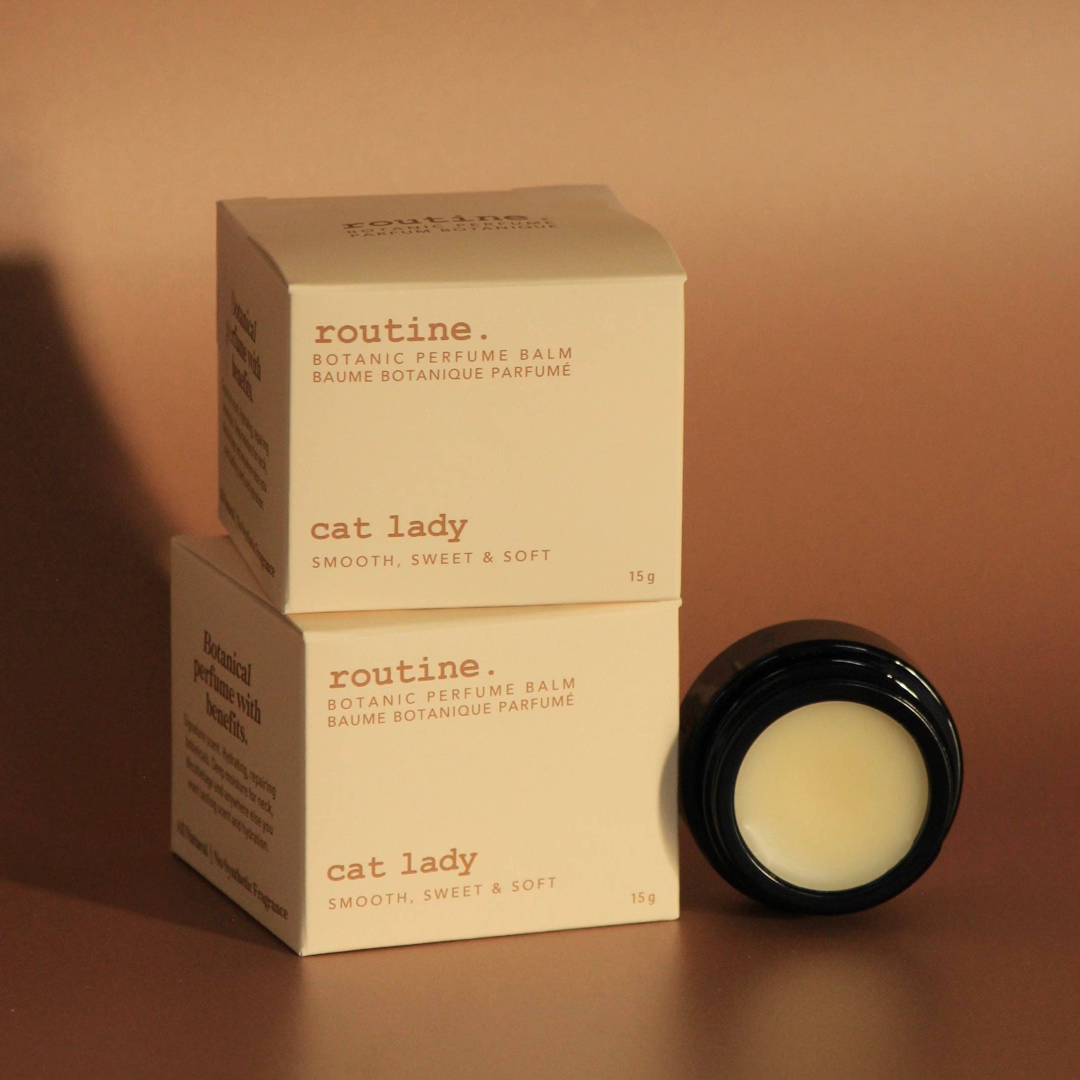 Routine - Wholesale Solid Perfume - Cat Lady 15g Botanic Perfume Balm3