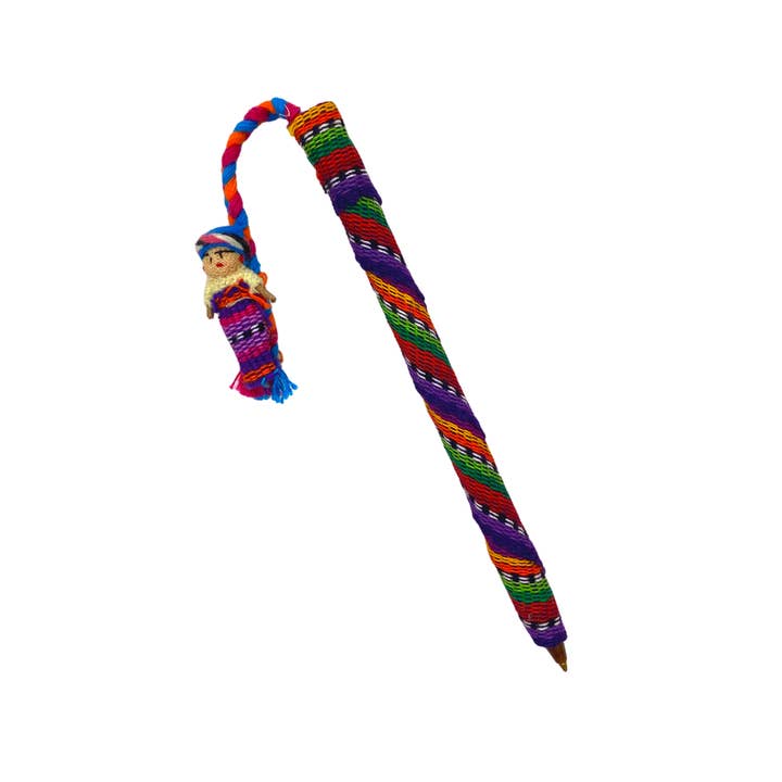 Lumily - Wholesale Pen - Worry Doll Pen Handmade Textile - Guatemala4
