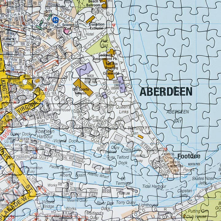 All Jigsaw Puzzles – wholesale Puzzle – Adult – A to Z Map of Aberdeen 1000 Piece Jigsaw5