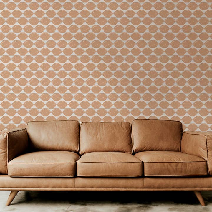 Aztec Boho Wallpaper for wholesale by Everett Park