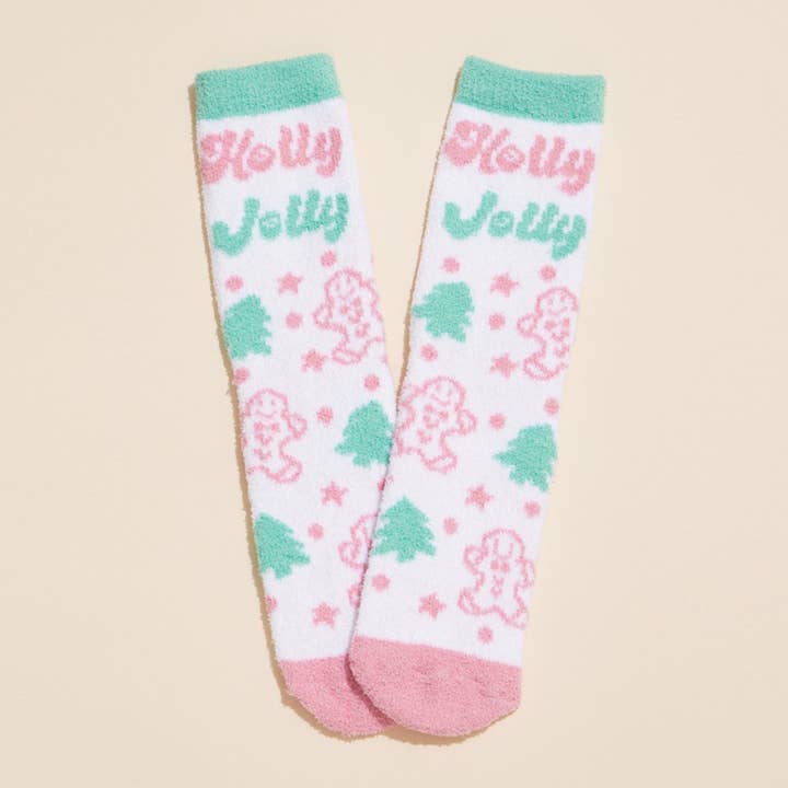 Assorted 4Pairs - Holly Jolly Christmas Gift Socks
for wholesale on Faire