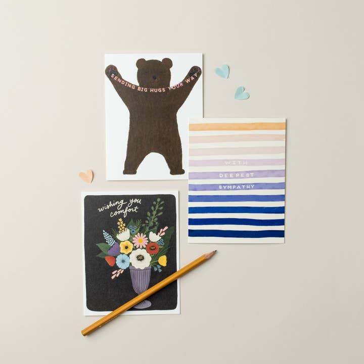 Slightly Stationery - Wholesale Friendship Card - Bear Hugs | Friendship Card | Sympathy Card1