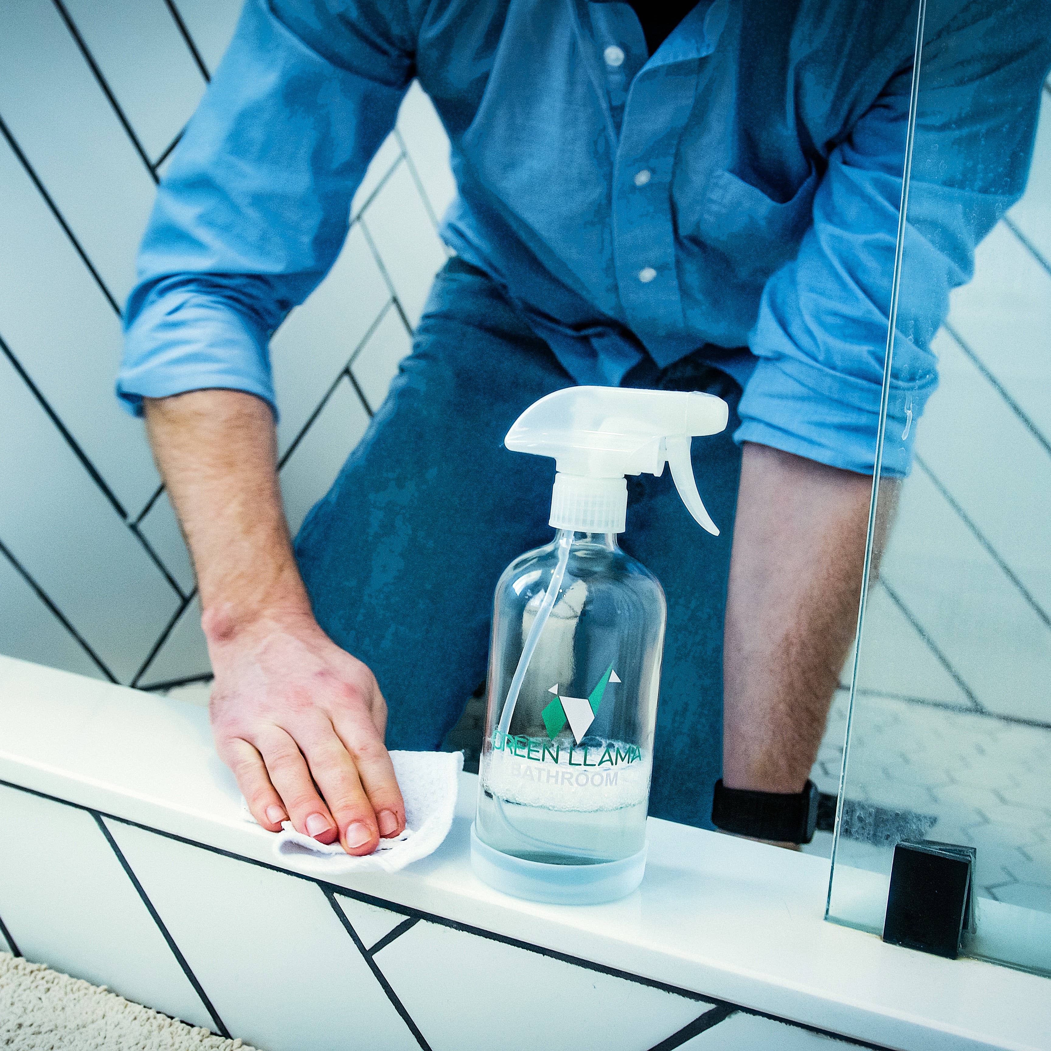 Green Llama – Spray de limpeza multiuso por atacado – Limpador de Casa de Banho Green Llama2