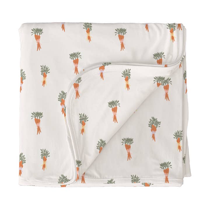 Manta de 3 capas de bambú Cuddly Carrots para venta al por mayor de Sweet P Baby Co.
