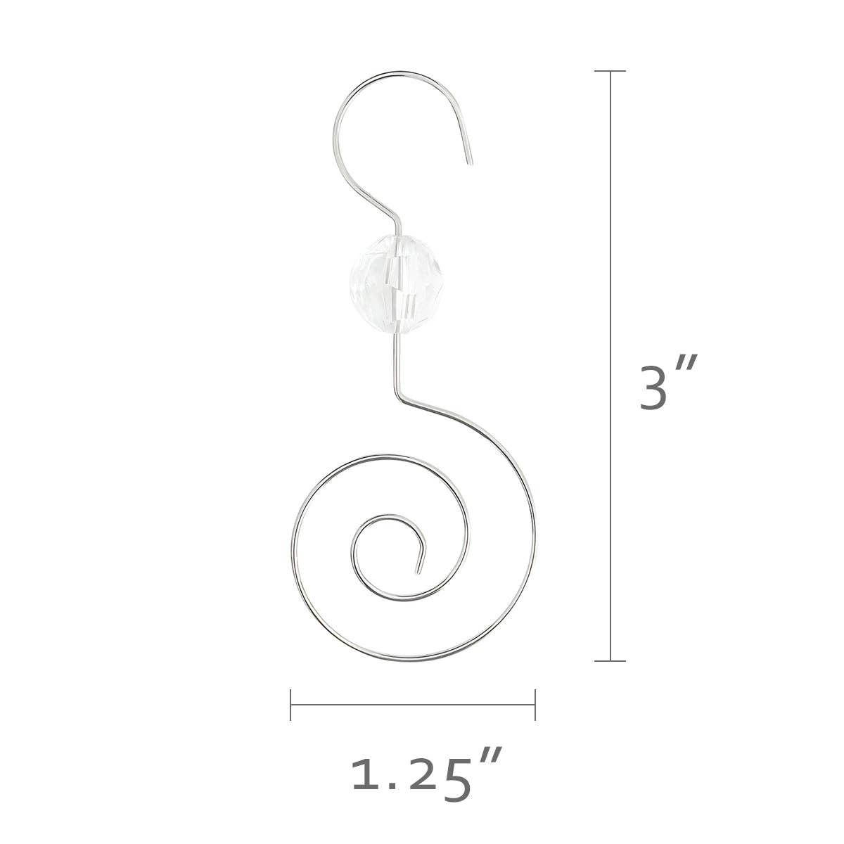 Wrapables.com - Wholesale Ornament Set - Wrapables Stainless Steel Christmas Tree Ornament Hooks1