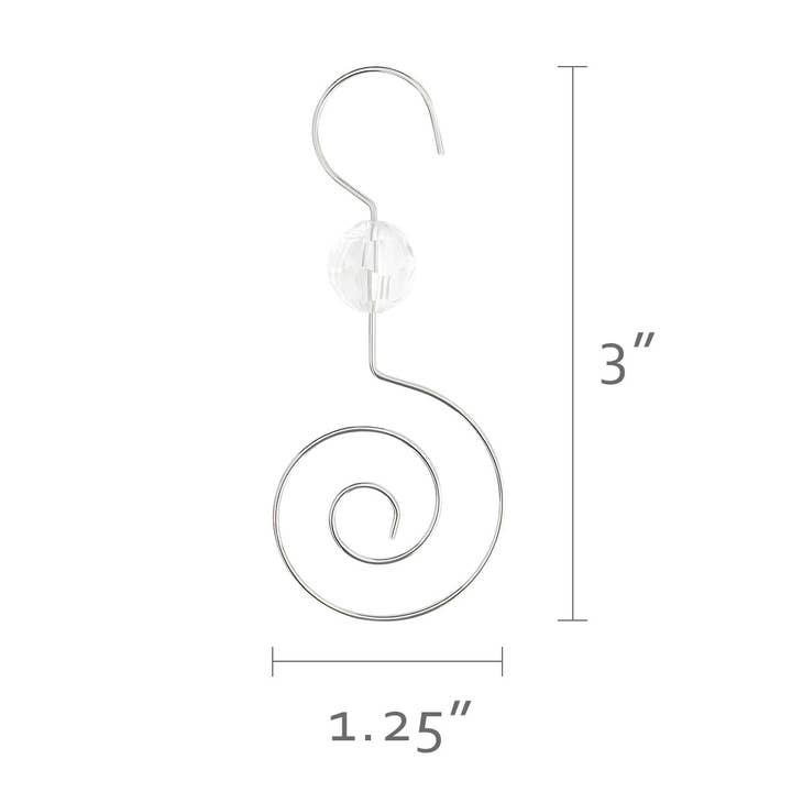 Wrapables.com - Wholesale Ornament Set - Wrapables Stainless Steel Christmas Tree Ornament Hooks1