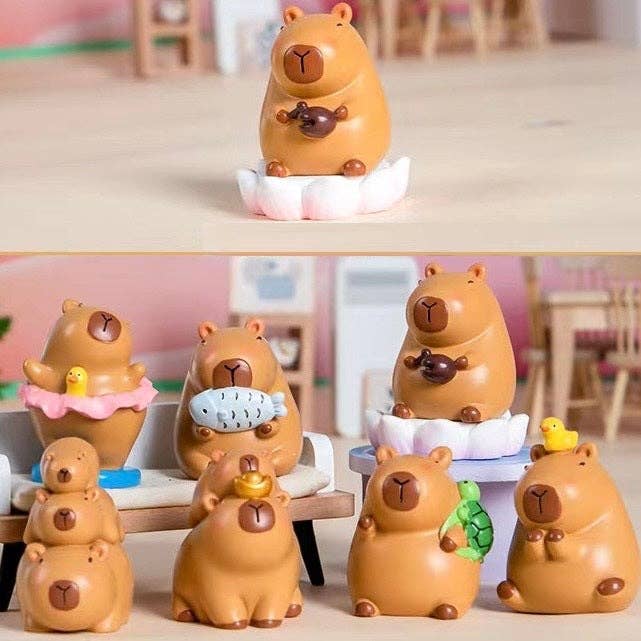 BCmini - Wholesale Decorative Figurine - 71030 Capybara Life Blind Box-69