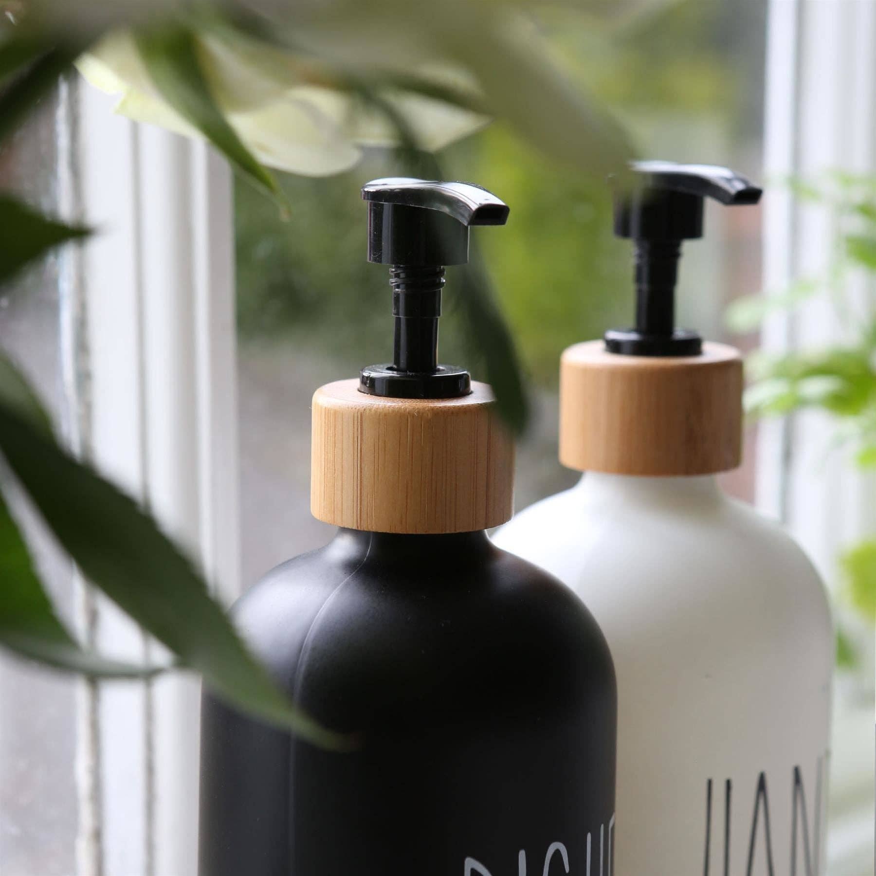 Rinkit Ltd - Wholesale Soap Dispenser - Glass Dish Soap Dispenser - 500ml - Black3