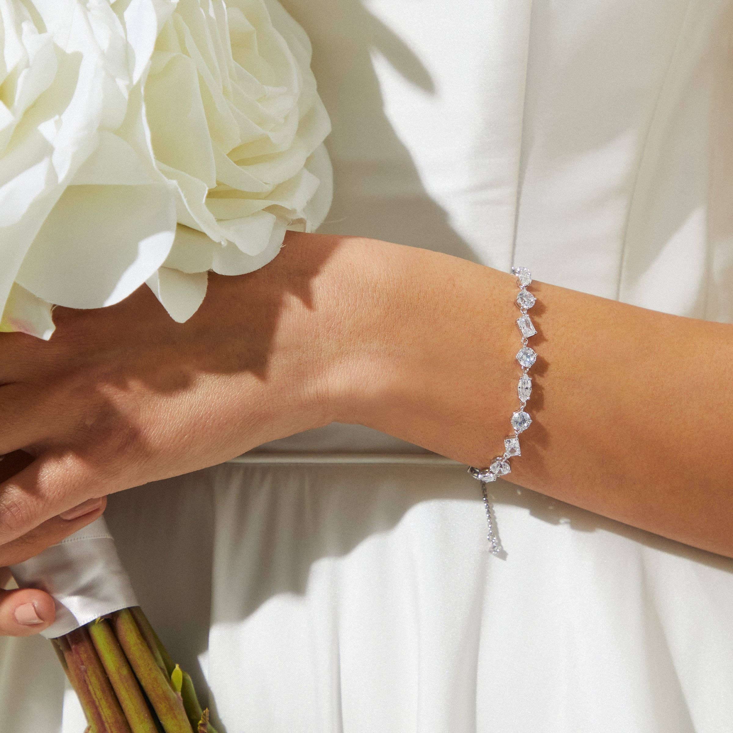 NADRI - Wholesale Link & Chain Bracelet - INVITATION ONLY LARGE CZ SLIDER BRACELET3