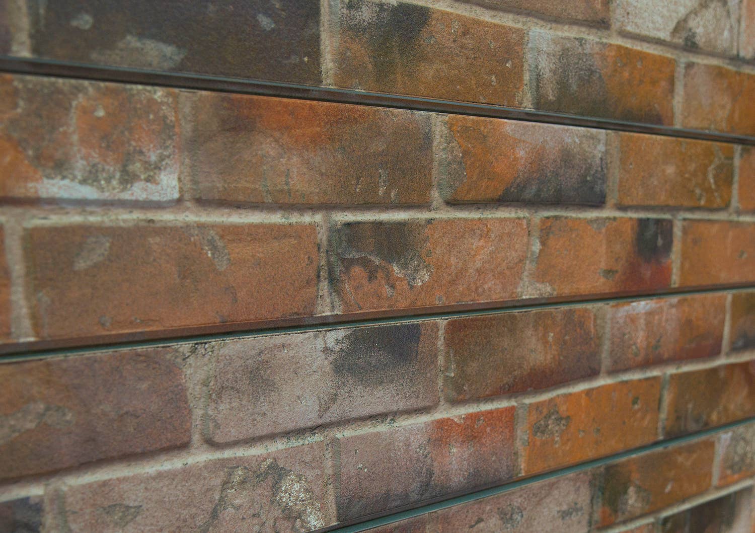 Ninth & Vine - Wholesale Decorative Panel - Slatwall - Brick (Set of two 24" H X 48" L Panels)8