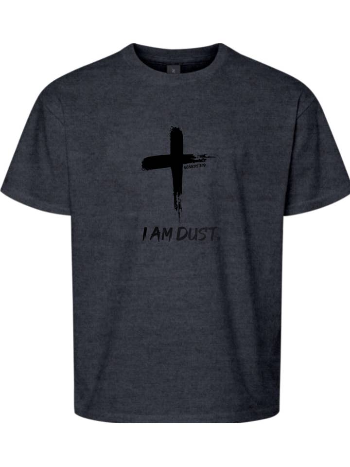 Sock Religious - Wholesale Screen Printed T-Shirt - Kids - I Am Dust - Youth T-Shirt2