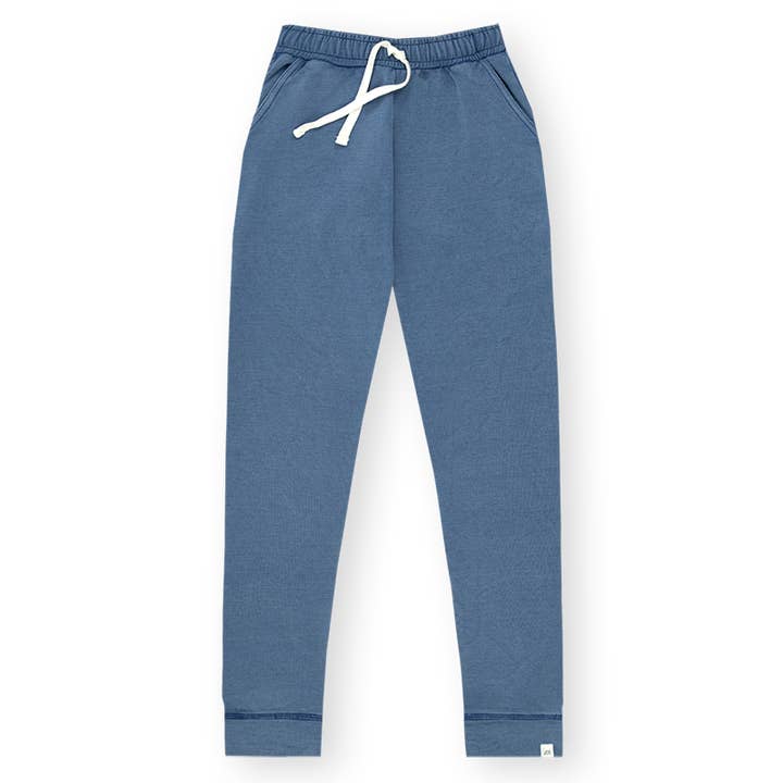 Pantalon de jogging en jean pour homme pour la vente par Little Road Co.