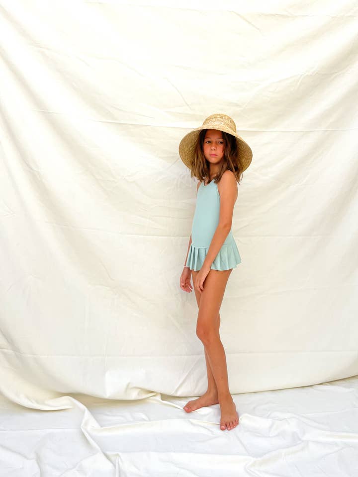 Casa Blue Swim - Wholesale One Piece Swimsuit - Kids - PIRUETA SWIMSUIT IN HAZE1