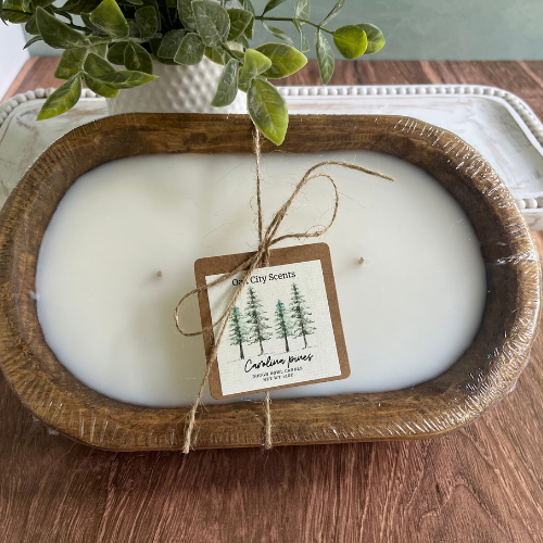 Oak City Scents - Wholesale Jar/Filled Candle -  Dough Bowl Candle 14 oz. Ready to Gift 41