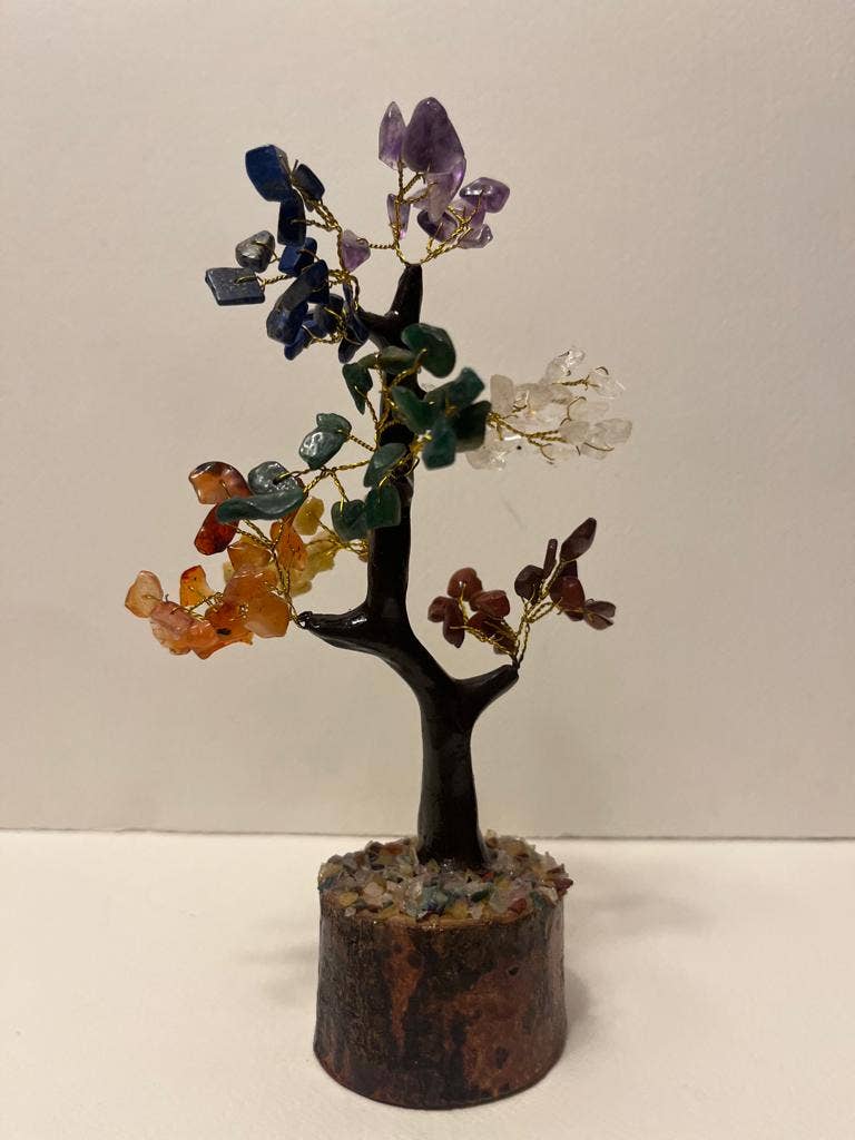 jiomind - Wholesale Spiritual Stone/Crystal - Seven Chakra Crystal Tree (100 chips Tree)2