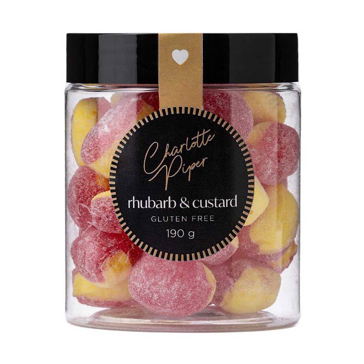Charlotte Piper - Wholesale Boiled sweets - Rhubarb & Custard(12)0