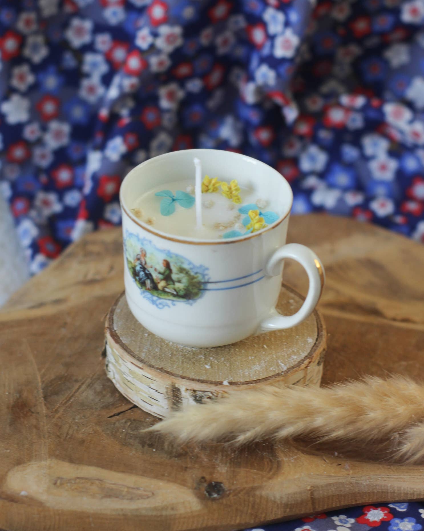 Meet me at the corner - Venta al por mayor Velas en tarros - Vela vintage en taza4