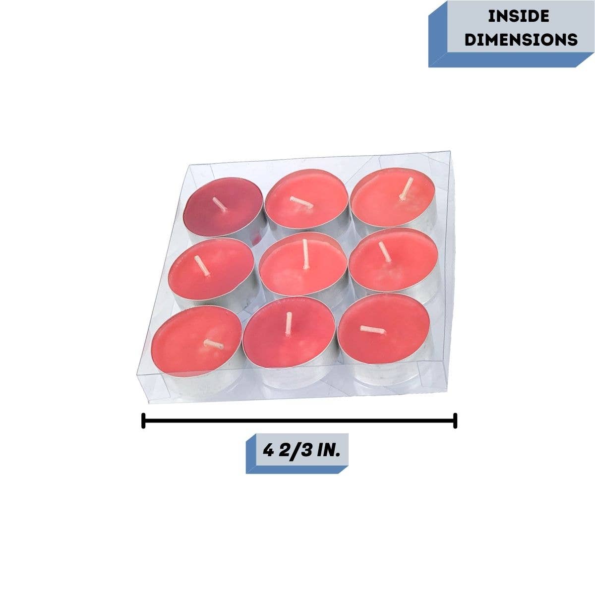 General Wax - Candle Making Supplies - Vente Bougies chauffe-plats - Boîte transparente en vinyle flexible pour bougies chauffe-plat2