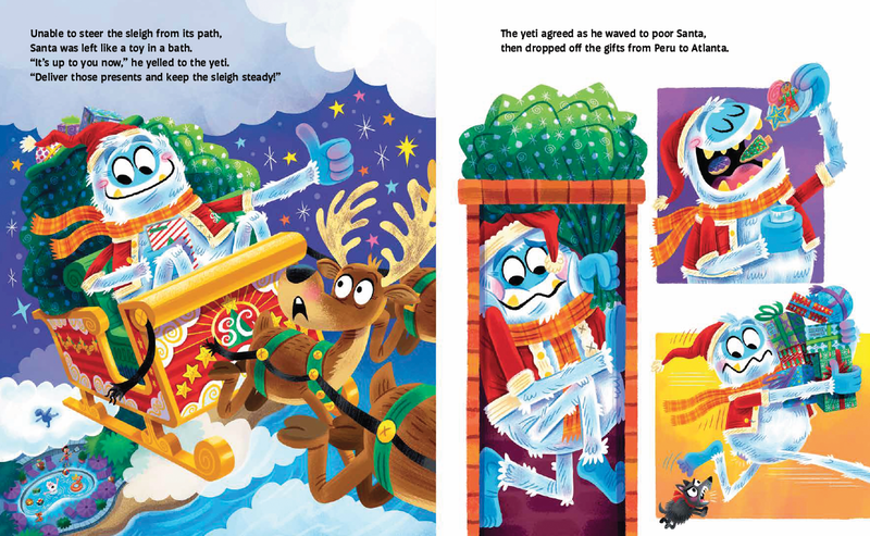 EDC Publishing - Vente Livre pour enfants de maternelle (de 3 à 5 ans) - Père Noël Yéti5