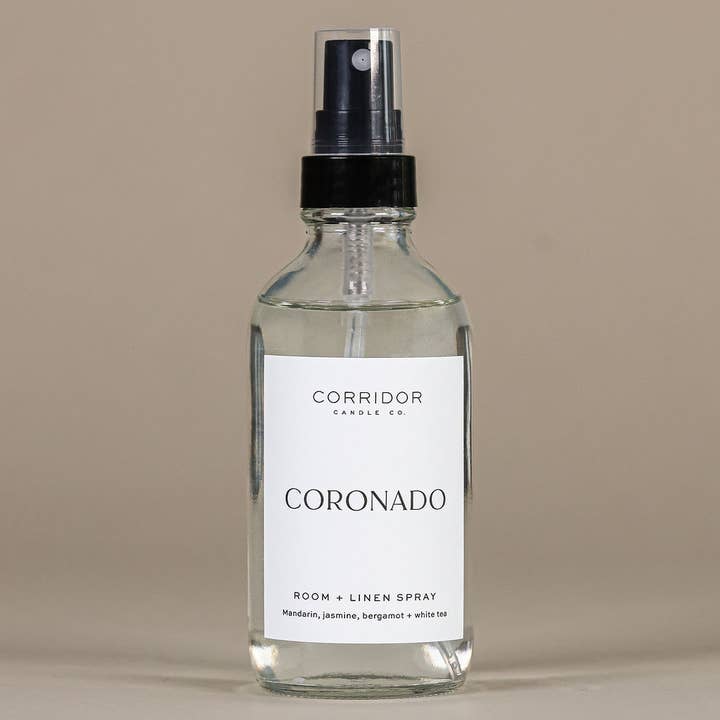 Corridor Candle Co. - Wholesale Room & Linen Spray - Coronado Room + Linen Spray2