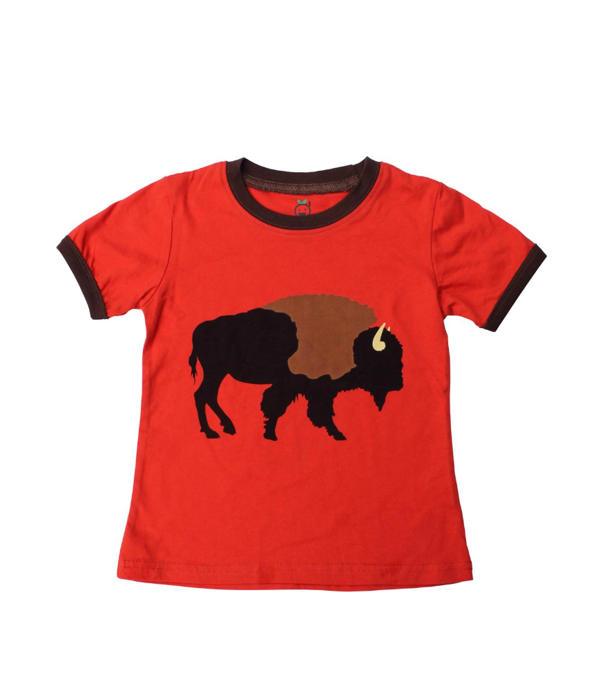 Doodle Pants – Engroshandel T-shirt - Børn – Buffalo Shirt - Western Toddler og Børnetøj8