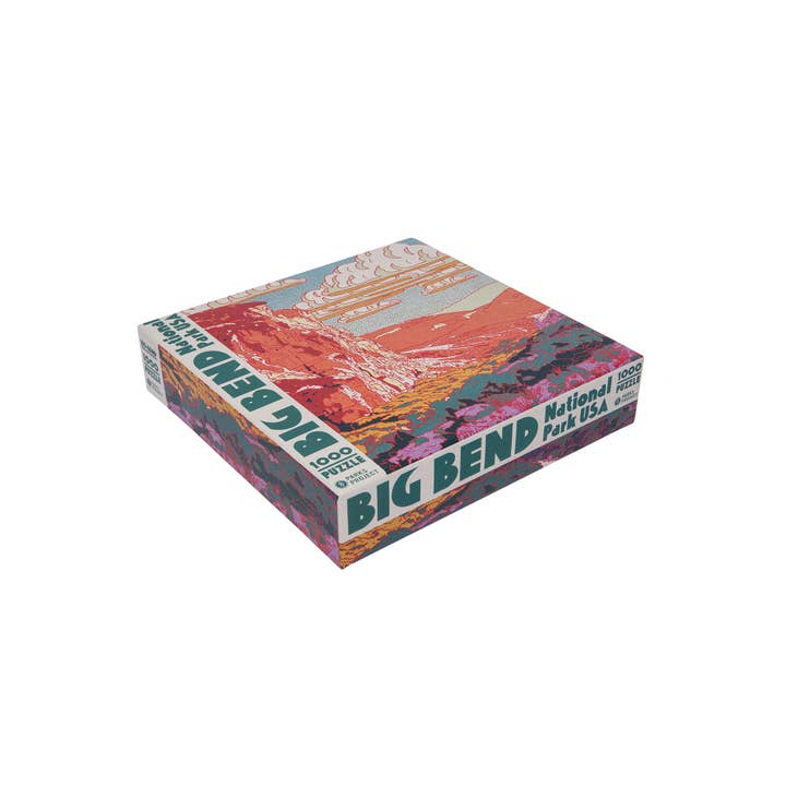 Multi Color Big Bend National Park 1000pc Puzzle for wholesale on Faire
