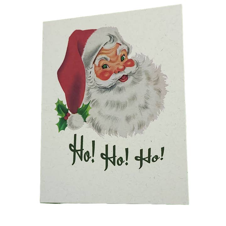 Superior Dry Goods - Wholesale Christmas Card - "Retro Christmas" Recycled Greeting Card Set of 12, Vintage7