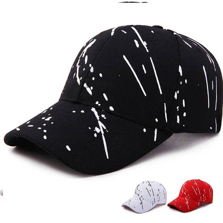 HALLEE - Wholesale Baseball Cap - Unisex - Fashionable Hip Hop Cotton Baseball Cap - Assorted1