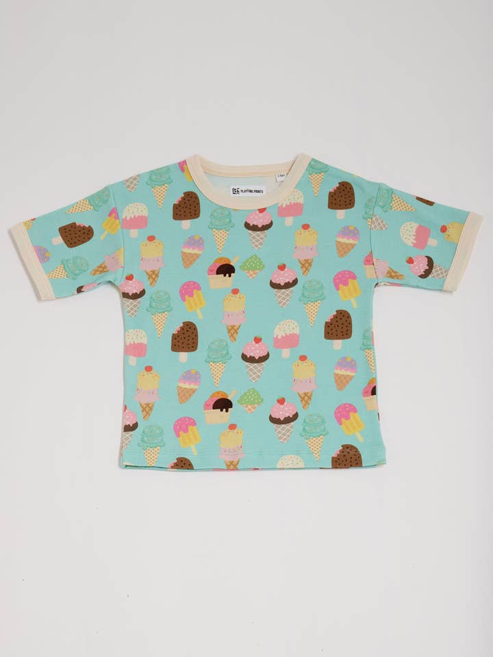 Ice Cream Sundays T-Shirt for wholesale by Playtime Prints