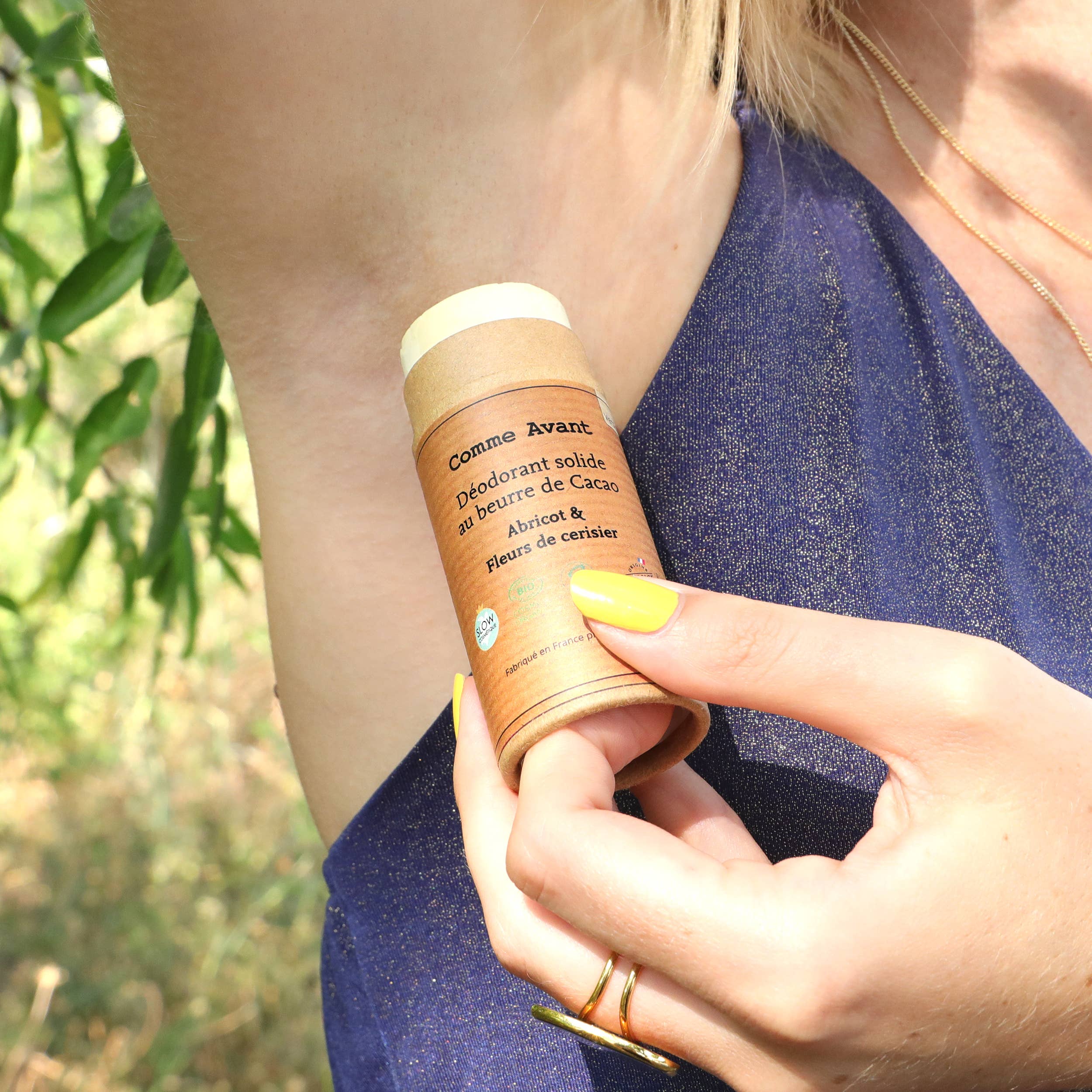 Comme Avant – Engroshandel Deodorant - Unisex – Solid deodorant med abrikos og kirsebærblomst2