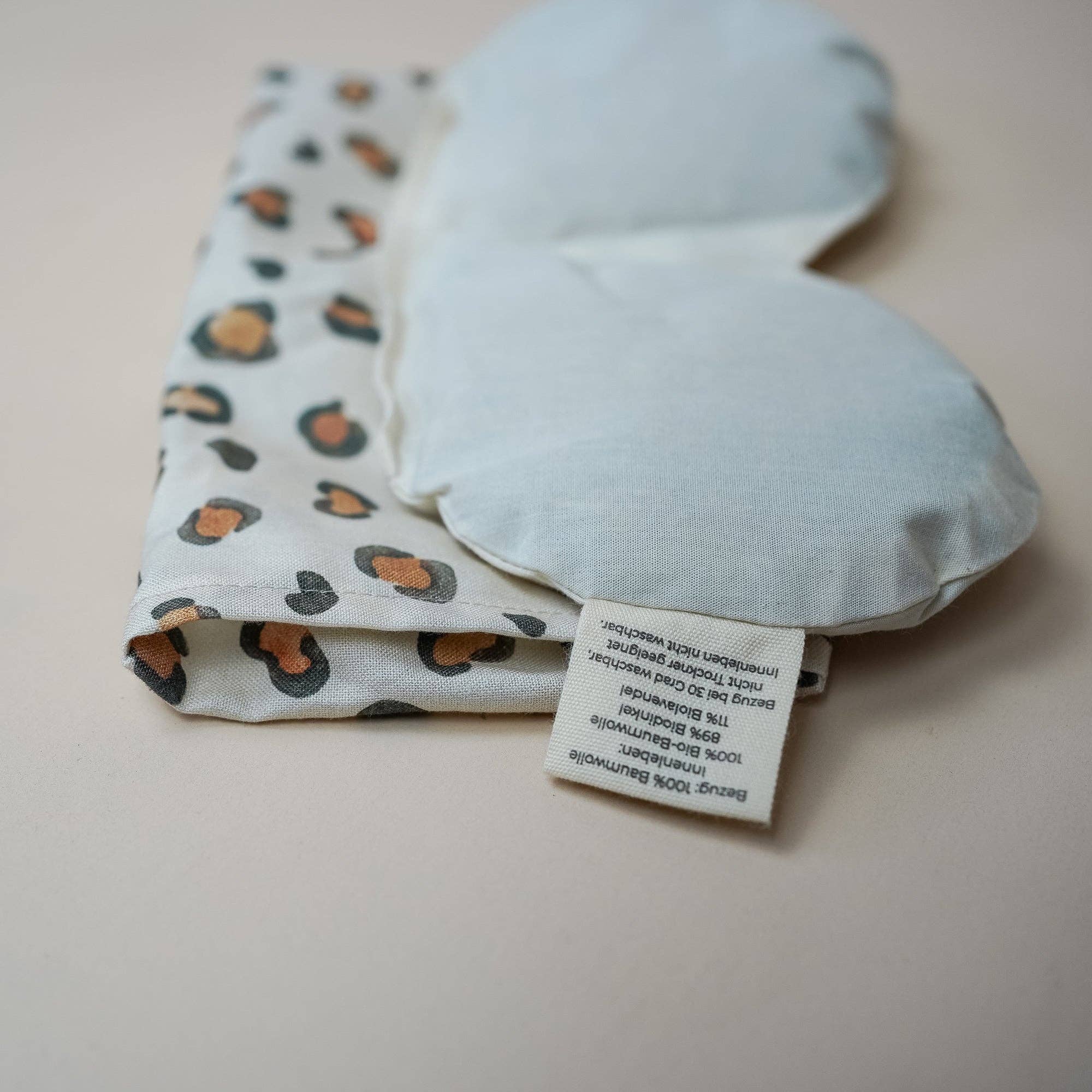 Tochter von Walter – Almofada de spa/terapia por atacado – Almofada para os olhos padrão de leopardo claro4
